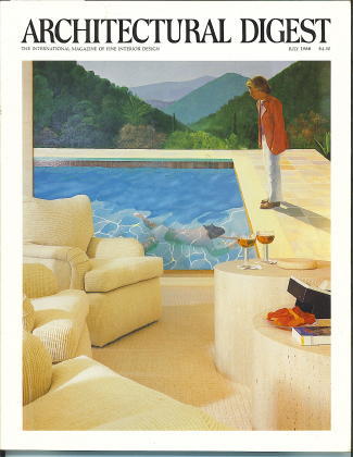 Image for Architectural Digest July 1988 The International Magazine of Interior Design