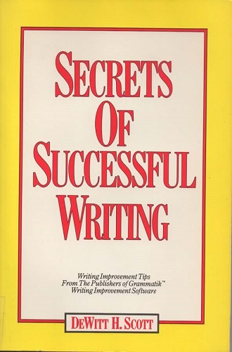 Image for Secrets Of Successful Writing