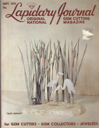 Image for Lapidary Journal, September 1974 Original National Gem Cutting Magazine