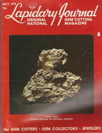 Image for Lapidary Journal, May 1975 Original National Gem Cutting Magazine