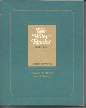 Image for The Wiley Reader Designs for Writing