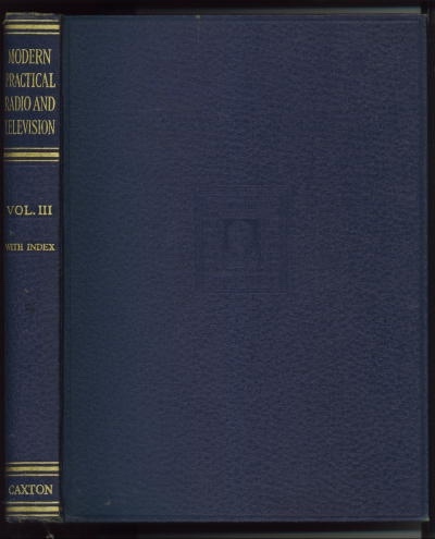 Image for Modern Practical Radio And Television Volume III