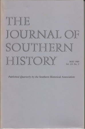 Image for The Journal Of Southern History May 1989 Vol. LV, No. 2