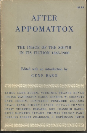Image for After Appomattox The Image of the South in its Fiction 1865-1900