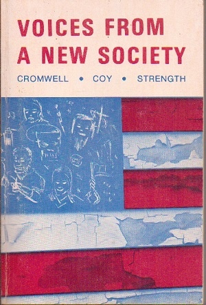Image for Voices From A New Society; A Reader In Sociology