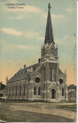 Image for Catholic Church, Taylor, Texas