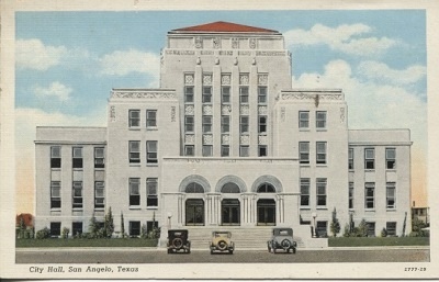 Image for City Hall, San Angelo, Texas