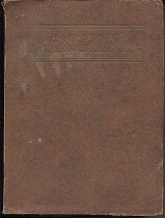 Image for A Quarto Of Modern Literature
