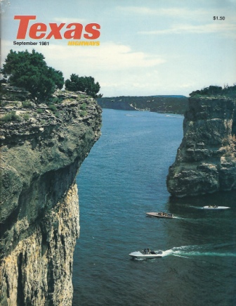 Image for Texas Highways Magazine, September 1981 The Official Texas State Travel Magazine