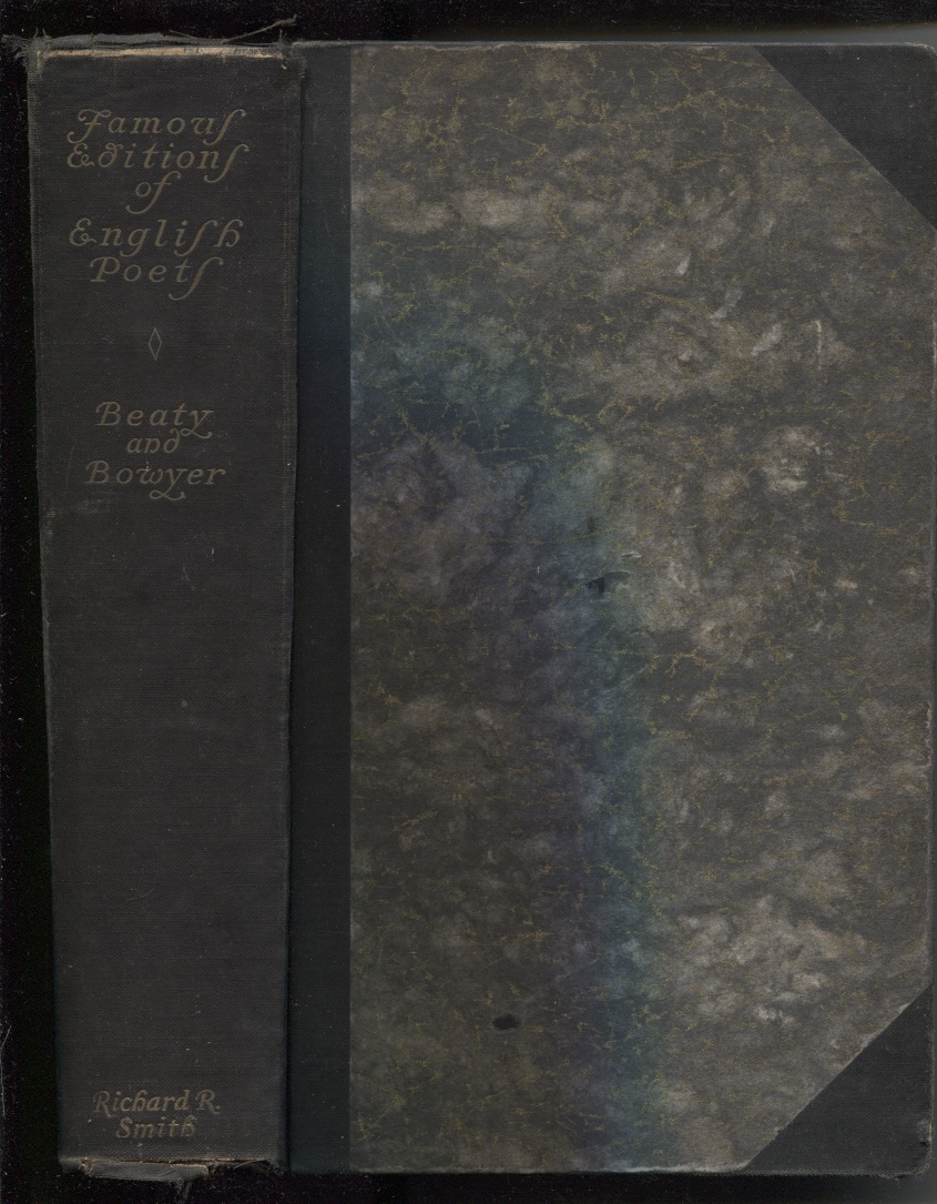 Image for Famous Editions Of English Poets