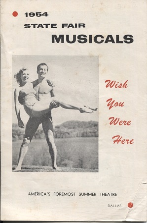 Image for 1954 State Fair Musicals, Wish You Were Here, (starring Gale Storm)  A New Musical Comedy