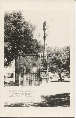 Image for Baptist Encampment "Water Supply", Alto Frio, Texas