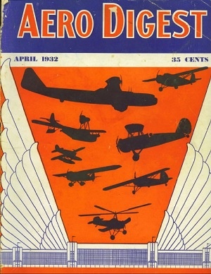 Image for Aero Digest, April 1932: National Aircraft Show Number