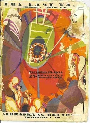 Image for The Last Yard, Oklahoma Football Magazine 12th Annual Game, Nebraska Vs. Oklahoma on November 19, 1932