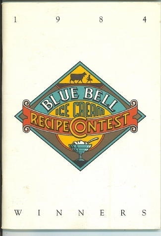 Image for Blue Bell Ice Cream Recipe Contest Winners 1984