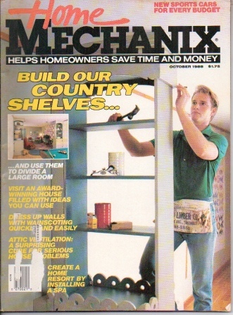 Image for Home Mechanix, October 1988, Volume 84 No. 726 Helps Homeowners Save Time and Money