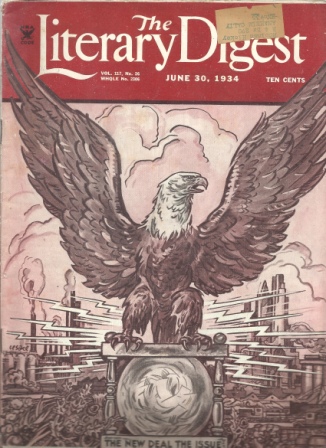 Image for The Literary Digest, June 30, 1934 Volume 117, No. 26, Whole No. 2306