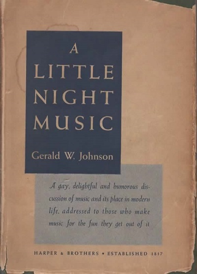 Image for A Little Night Music, Discoveries In The Exploitation Of An Art