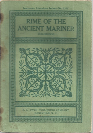Rime Of The Ancient Mariner , Instructor Literature Series Image for Rime Of The Ancient Mariner , Instructor Literature Series