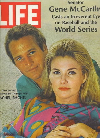 Image for Life Magazine, October 18 1968 Paul Newman and Joanne Woodward from the Movie Rachel, Rachel