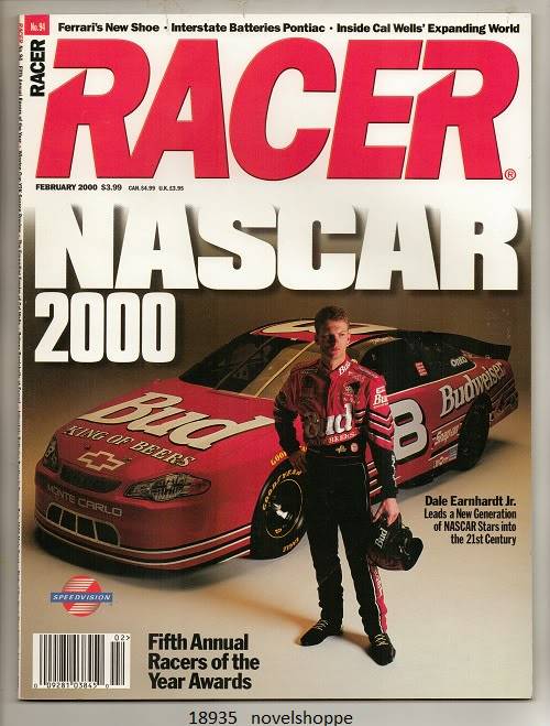 Image for Racer Magazine, February 2000 Nascar 2000, Fifth Annual Racers of the Year