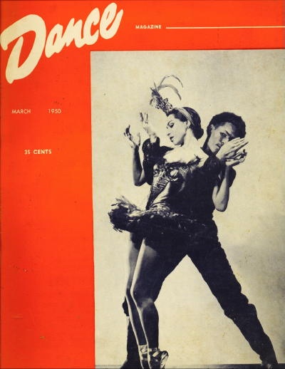 Image for Dance Magazine, March 1950 Volume XXIV, Number 3