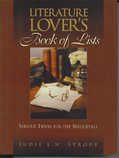 Image for Literature Lover's Book Of Lists