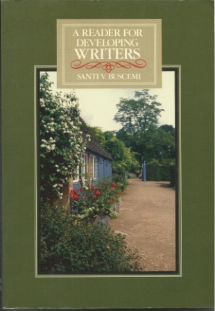 Image for A Reader For Developing Writers
