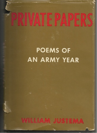 Image for Private Papers: Poems Of An Army Year