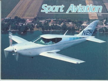 Sport Aviation, August 1989 Image for Sport Aviation, August 1989
