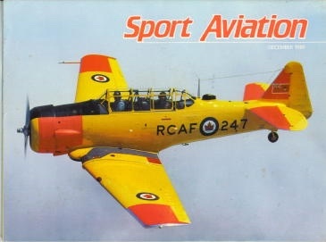 Image for Sport Aviation, December 1989