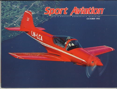 Sport Aviation, October 1993