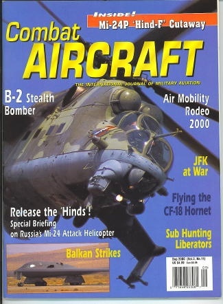 Image for Combat Aircraft, October - November 2000 The International Journal of Military Aviation
