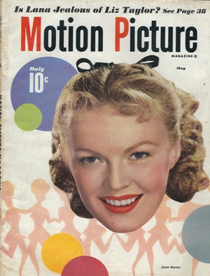 Image for Motion Picture Magazine, May 1949, June Haver