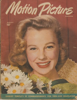 Image for Motion Picture Magazine, August 1946, June Allyson