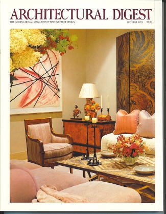 Image for Architectural Digest October 1991 The International Magazine of Fine Interior Design