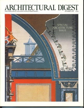 Image for Architectural Digest December 1990 The International Magazine of Fine Interior Design, Special Architecture Issue
