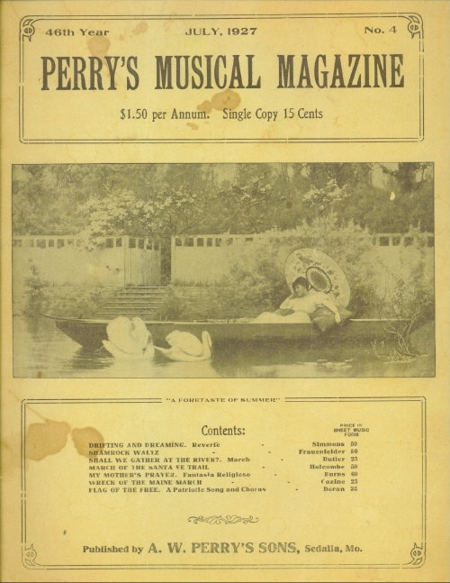 Image for Perry's Musical Magazine, July 1927, No. 4