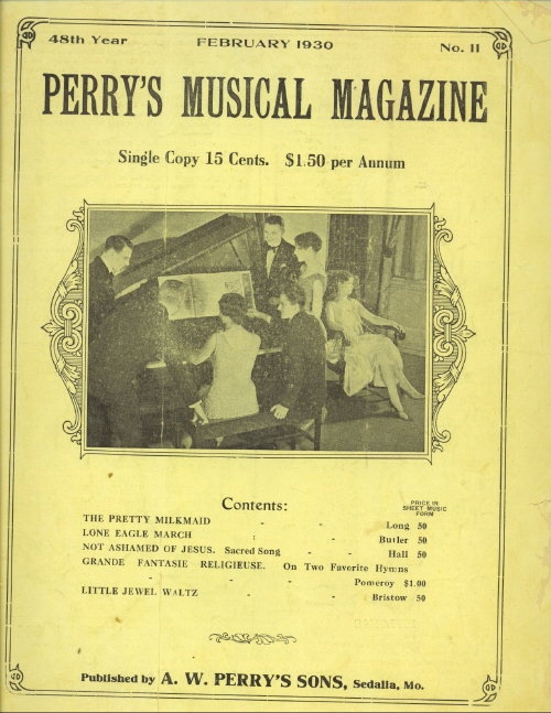 Image for Perry's Musical Magazine, February 1930, No. 11