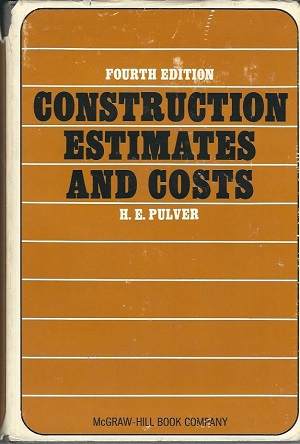 Image for Construction Estimates And Costs, Fourth Edition