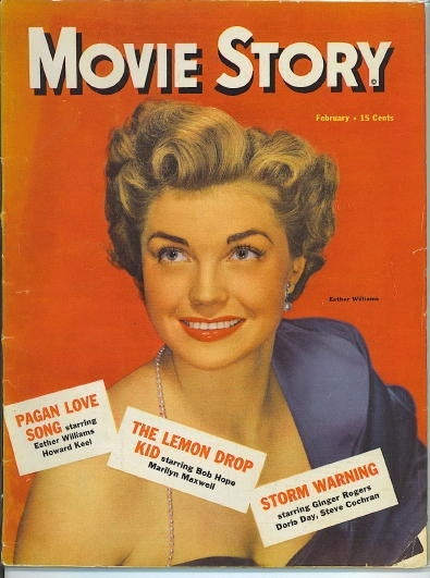 Image for Movie Story, February 1951, Esther Williams