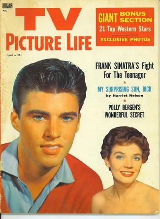 Image for TV Picture Life, June 1958 Ricky Nelson, Polly Bergen