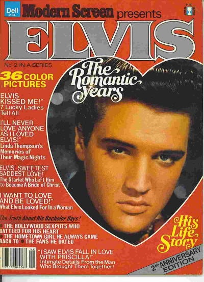 Image for Modern Screen Presents Elvis, His Life Story The Romantic Years, No. 2 in a Series