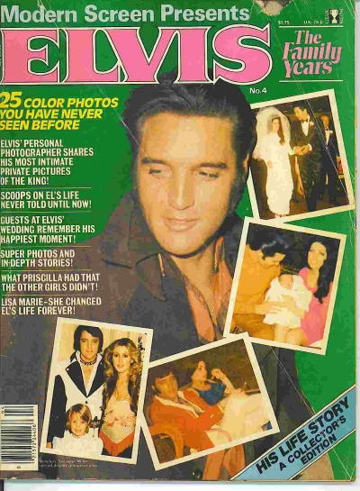 Image for Modern Screen Presents Elvis, His Life Story The Family Years No. 4, Collector's Edition