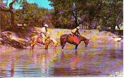 Image for Texas Rangers On Quarter Horses: A Pause For Refreshments Southwest Texas Hill Country
