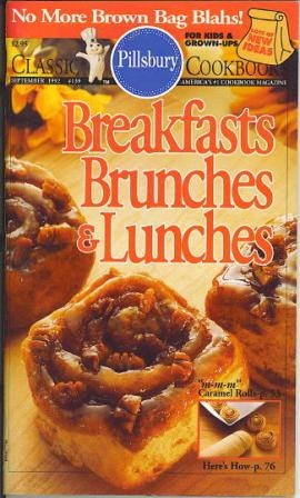 Image for Breakfasts Brunches & Lunches, Pillsbury Classics No. 139 September 1992