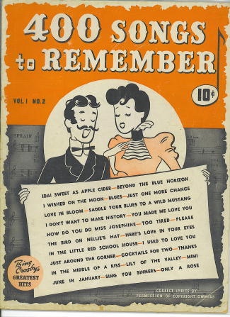 Image for 400 Songs To Remember, May 1939