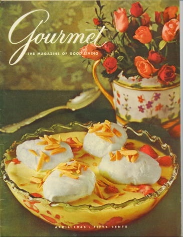 Image for Gourmet: The Magazine Of Good Living April 1965