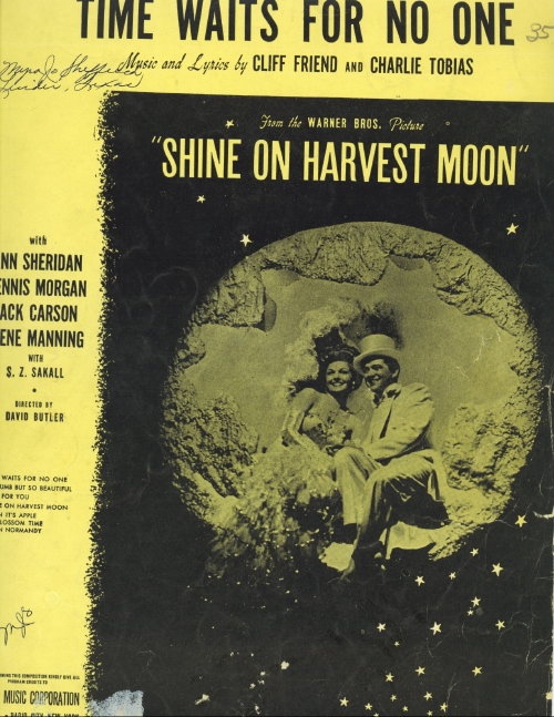 Image for Time Waits For No One From Warner Bros. Picture "Shine on Harvest Moon"