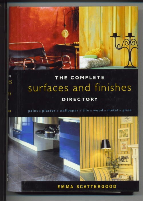 Image for Complete Surfaces And Finishes Directory